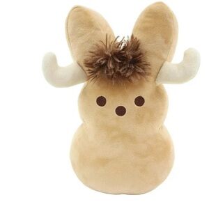 Peeps Dress-Up Buffalo Bunny Plush Soft & Huggable Toy, NWT